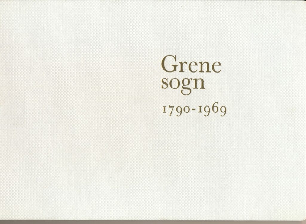 Bog Grene Sogn 1790-1969
